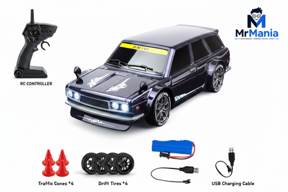 Black RC Drift Car - Mr Mania Style