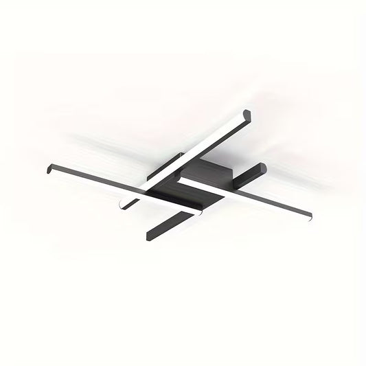LED Ceiling Light, Elegant Design Ceiling Light, 4 Built-In LED Panels
