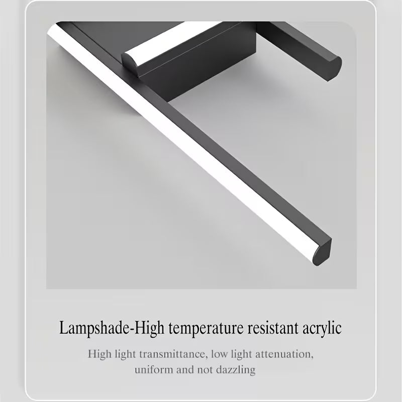 LED Ceiling Light, Elegant Design Ceiling Light, 4 Built-In LED Panels