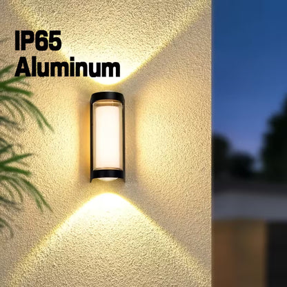 Outdoor LED Wall Sconce – IP65 Waterproof, Semi-Flush, Garden, Patio & Balcony Lighting