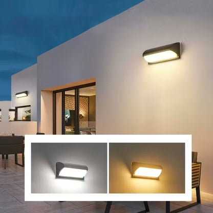 Outdoor LED Wall Light – 16W & 30W, Cold White, Weatherproof Garden & Pathway Lamp