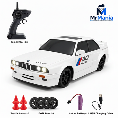 White E30 RC Car - Mr Mania